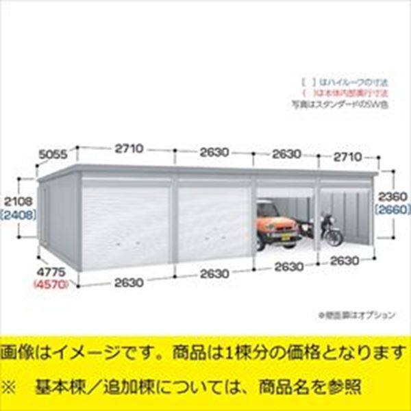 『配送は関東・東海限定』　イナバ物置　ガレーディア　GRN-2647S（基本棟）　一般型　『シャッター車庫　ガレージ』 
