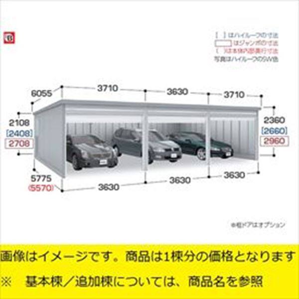 『配送は関東・東海限定』　イナバ物置　ガレーディア　GRN-3657SL（基本棟）　一般型　『シャッター車庫　ガレージ』 