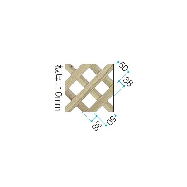 『欠品中』タカショー　e-ウッドパネル セミパネル2型　『緑化　天然木フェンス　柵』 無塗装（少し緑がかった色です）