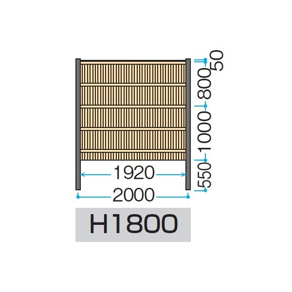 最新作の タカショー e-バンブーユニット 建仁寺垣 H600 パネル 片面 柱は別売です 竹垣フェンス 柵 京銘すす竹