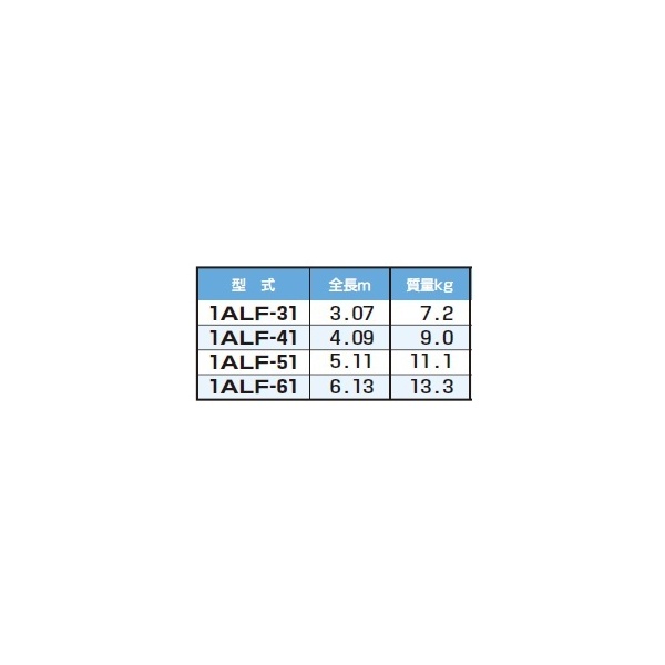 ピカコーポレイション 1連はしごアルフ 1ALF-51 