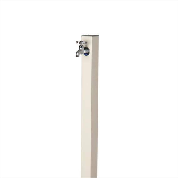 オンリーワン アルミ立水栓 Lite 蛇口セット GM3-ALIWF 『水栓柱・立水栓セット（蛇口付き）』 アイスホワイト