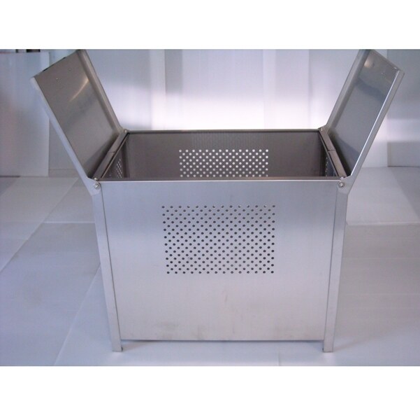 テラダ ゴミステーション GX-120 テラダ GP-120BR ゴミステーション ブラウン(茶色) 簡易ワンタッチ組立