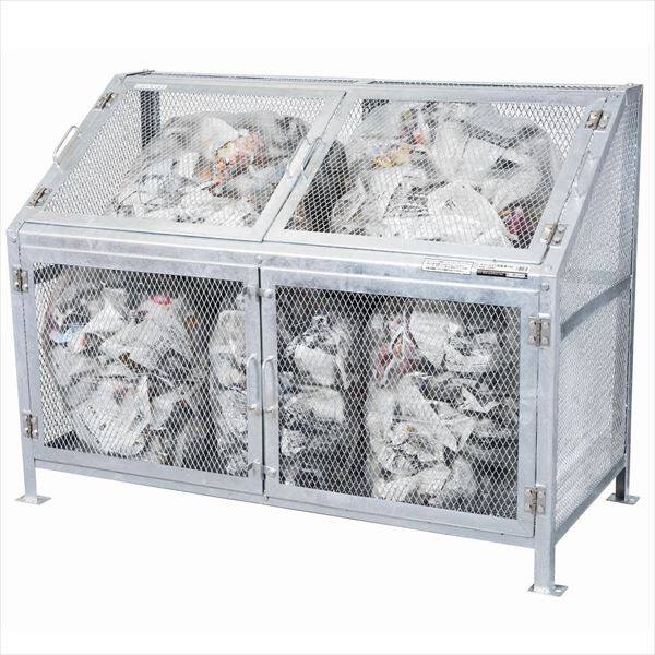 グリーンライフ メッシュゴミ収集庫 KDB-1500N 『ゴミ袋（45L）集積目安 16袋、世帯数目安 8世帯』 『ゴミ収集庫』『ダストボックス ゴミステーション 屋外』 