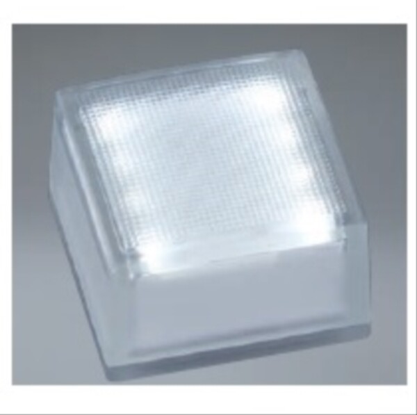 ユニソン ヘリオスグランドライト LEDグラス 100角 『エクステリア照明 ライト』 LED色:白色