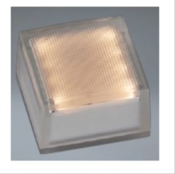 ユニソン ヘリオスグランドライト LEDグラス 100角 『エクステリア照明 ライト』 LED色:電球色