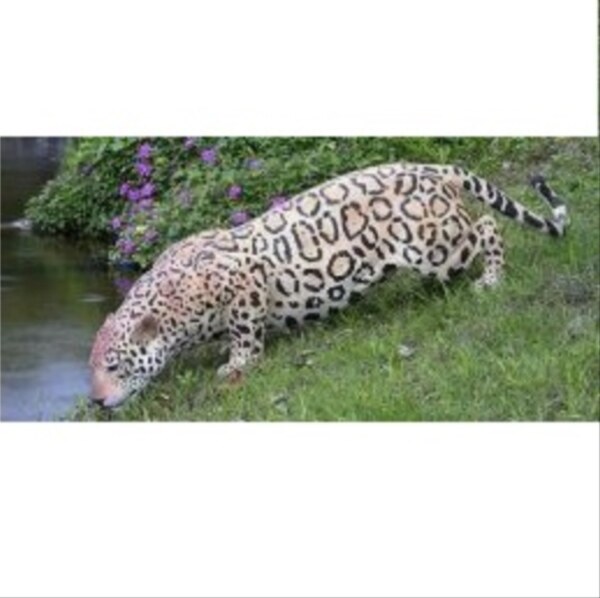FRP 水辺のジャガー / Jaguar fr080110 『動物園オブジェ アニマルオブジェ 店舗・イベント向け』 