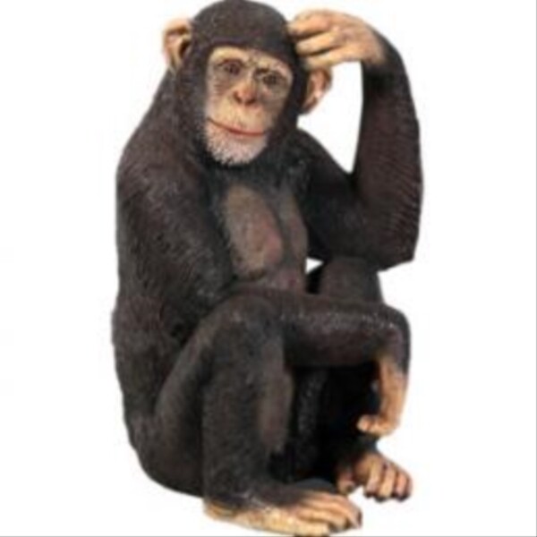 FRP チンパンジー / Chimpanzee fr110026 『動物園オブジェ アニマルオブジェ 店舗・イベント向け』 