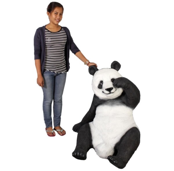 FRP 戯れるパンダ / Slouching Panda (Not in Aus) fr110107 『動物園オブジェ アニマルオブジェ 店舗・イベント向け』 
