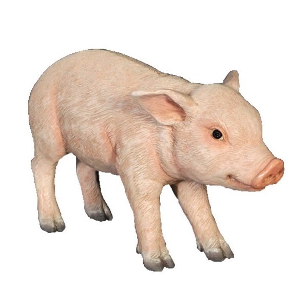 FRP 立ち上がる子豚 / Standing Piglet fr120075 『動物園オブジェ アニマルオブジェ 店舗・イベント向け』 