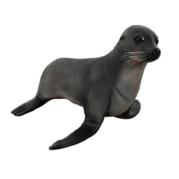FRP オットセイの赤ちゃん / BaBy Fur Seal fr100094 『水族館オブジェ アニマルオブジェ 店舗・イベント向け』 