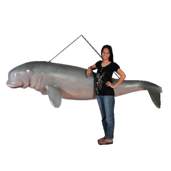 FRP ジュゴン・吊り下げタイプ / Dugong-Hanging fr100127 『水族館オブジェ アニマルオブジェ 店舗・イベント向け』 