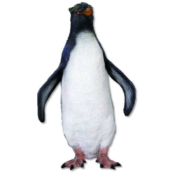 FRP イワトビペンギン / Rockhopper Penguin fr100067『水族館オブジェ アニマルオブジェ 店舗・イベント向け』 