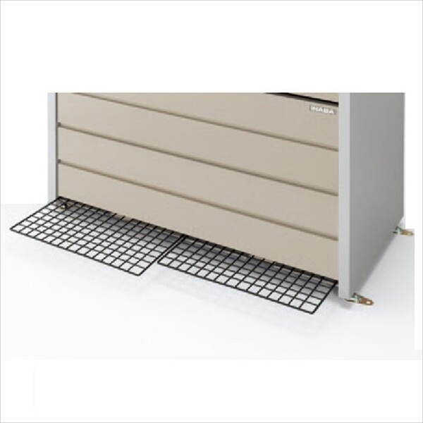 イナバ物置 ダストボックス・ミニ DBN-126ML-2 『ゴミ袋（45L）集積目安 22袋、世帯数目安 11世帯』 『追加金額で工事も可能』 『ダストボックス ゴミステーション 屋外』 