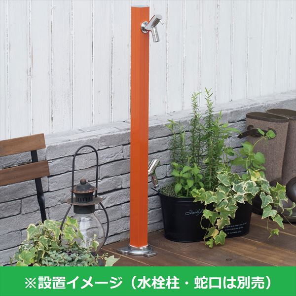 オンリーワン　アクアルージュ　オプション　ウッドデッキ用金具　□４０用　TK3-SFQPA　『水栓柱・立水栓　オプション』 