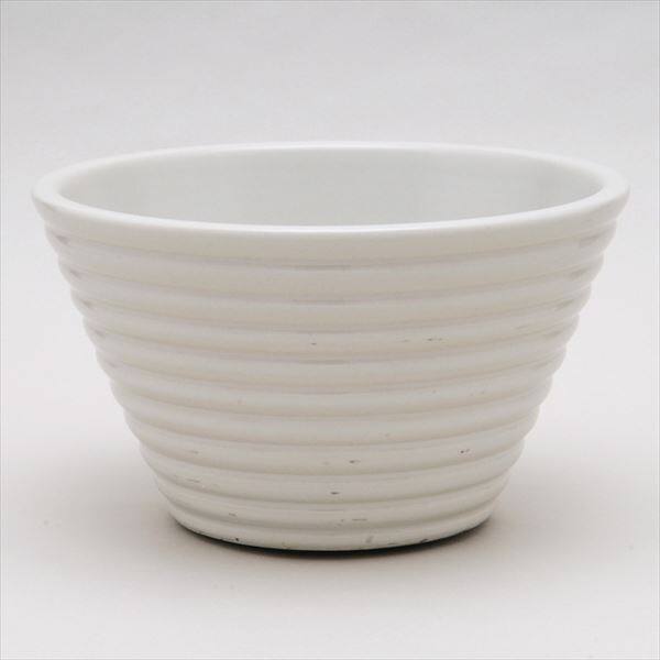 オンリーワン アクアルージュ/ジラーレ オプション 水鉢 ガーデンポット TK3-E-DBW 千段ホワイト