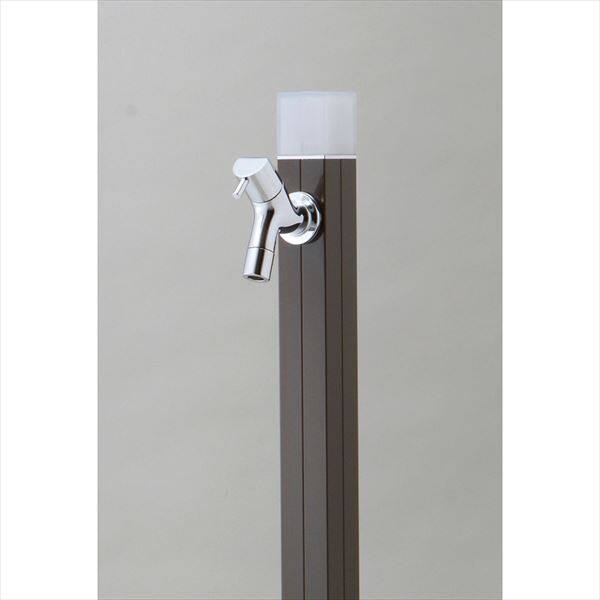オンリーワン 不凍水栓柱 アクアルージュ アイス 1.0ｍ TK3-DKDB 『水栓柱・立水栓セット（蛇口付き）』 ダークブラウン