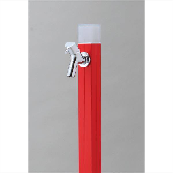 オンリーワン 不凍水栓柱 アクアルージュ アイス 1.2ｍ TK3-DK2R 『水栓柱・立水栓セット（蛇口付き）』 ブライトレッド
