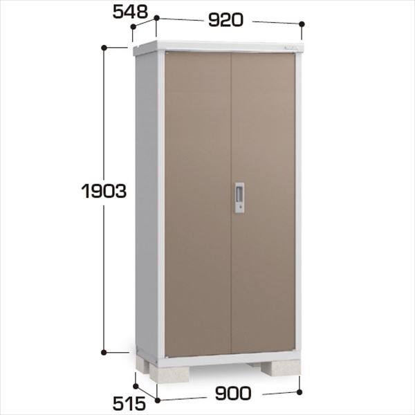 『配送は関東・東海限定』イナバ物置　BJX／アイビーストッカー　BJX-095E EB　全面棚タイプ　 EB(エボニーブラウン)