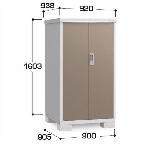 『配送は関東・東海限定』イナバ物置　BJX／アイビーストッカー　BJX-099D EB　全面棚タイプ　 EB(エボニーブラウン)