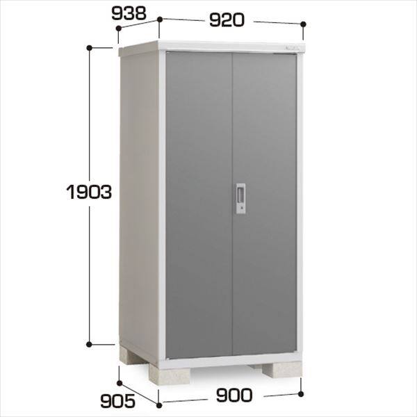 『配送は関東・東海限定』イナバ物置　BJX／アイビーストッカー　BJX-099E CG　全面棚タイプ　 CG(チャコールグレー)