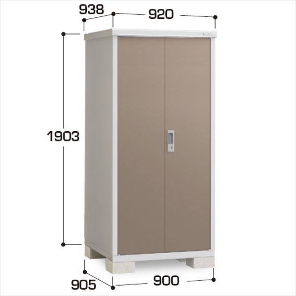 『配送は関東・東海限定』イナバ物置　BJX／アイビーストッカー　BJX-099E EB　全面棚タイプ　 EB(エボニーブラウン)