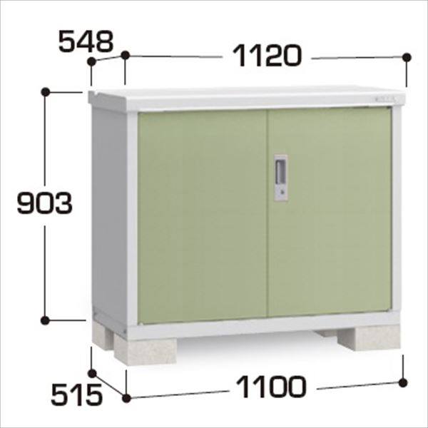 『配送は関東・東海限定』イナバ物置　BJX／アイビーストッカー　BJX-115A JG　全面棚タイプ　 JG(ジェードグリーン)