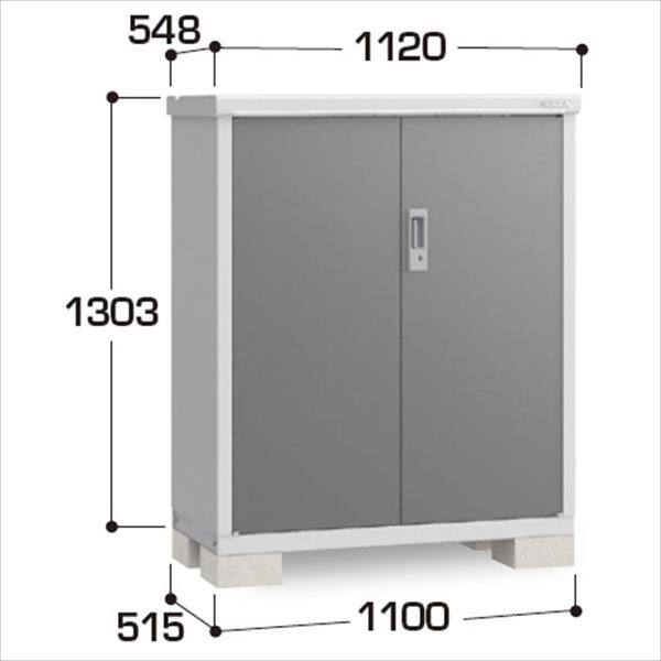 『配送は関東・東海限定』イナバ物置　BJX／アイビーストッカー　BJX-115C CG　全面棚タイプ　 CG(チャコールグレー)