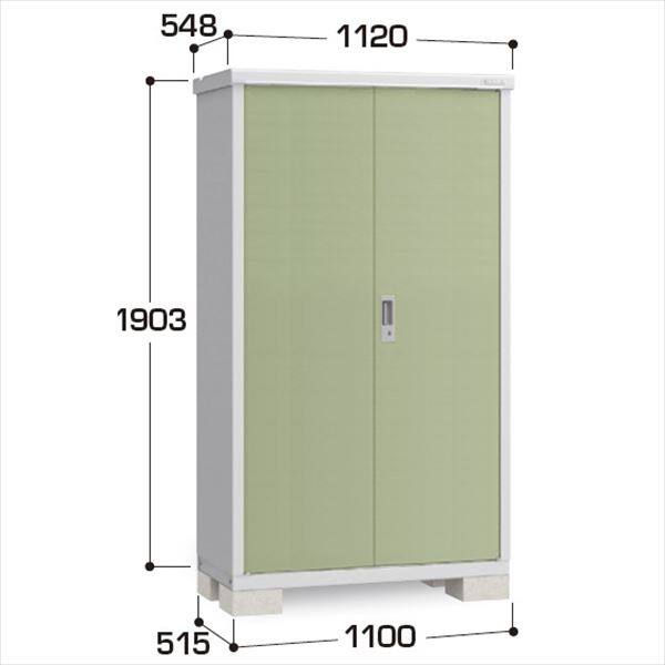 『配送は関東・東海限定』イナバ物置　BJX／アイビーストッカー　BJX-115E JG　全面棚タイプ　 JG(ジェードグリーン)