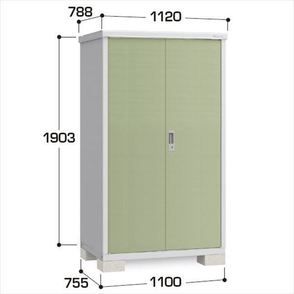 『配送は関東・東海限定』イナバ物置　BJX／アイビーストッカー　BJX-117E JG　全面棚タイプ　 JG(ジェードグリーン)