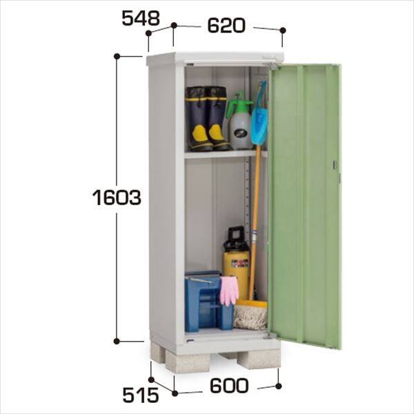 『配送は関東・東海限定』イナバ物置　BJX／アイビーストッカー　BJX-065DP JG　全面棚タイプ　 JG(ジェードグリーン)