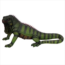 FRP イグアナ（大） / Iguana fr120080 『爬虫類オブジェ 動物オブジェ 店舗・イベント向け』 