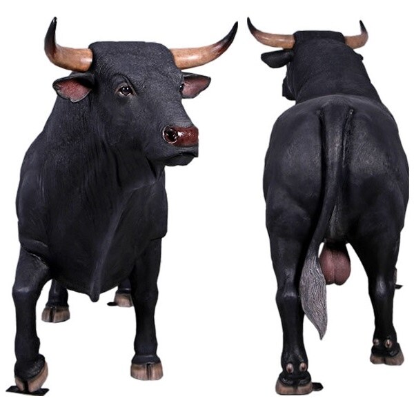 ガウディスタイル　Spain モザイク闘牛　Barcino 17cm 箱入り fr150232-6.jpg