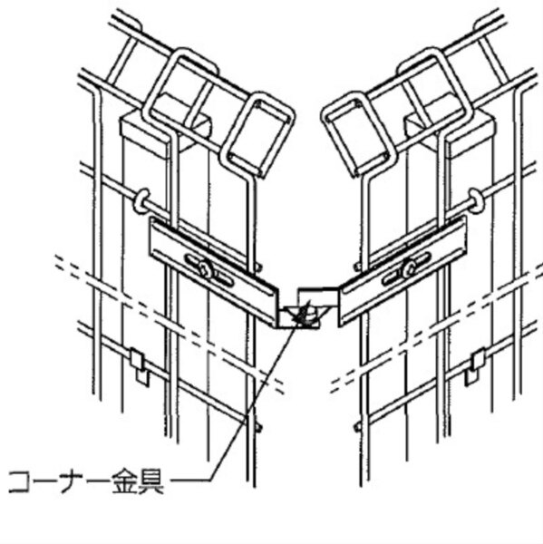 新発売 スチールメッシュフェンス <br>LIXIL リクシル TOEX <br>自在柱式 A型 <br>フェンス本体 <br>H1500 <br>ガーデン  DIY 塀 壁 囲い 境界 屋外