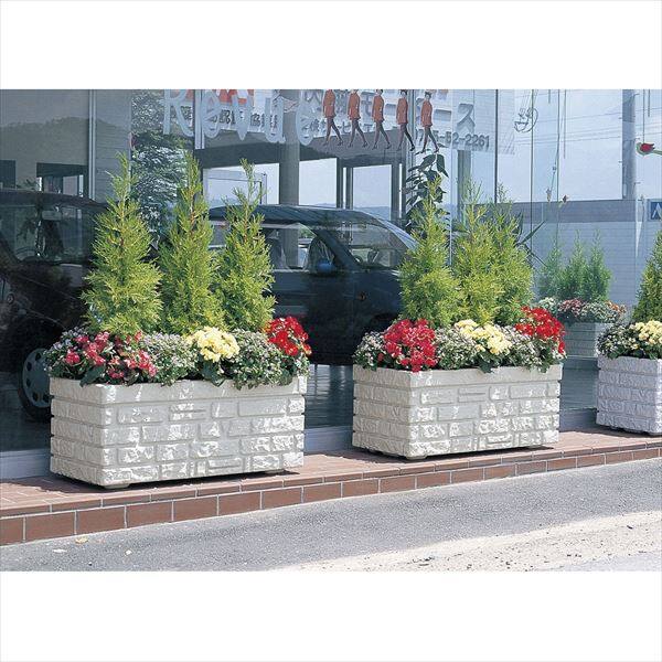 リッチェル タウンプランター 100型 割石積 サンドグレー（ＳＧ）