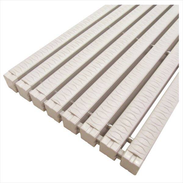ミヅシマ工業　樹脂製グレーチング　フリーハードルST-2-GM　♯201～249　　201～249mm×1m×26mm　431-2430　＊受け枠別途 アイボリー