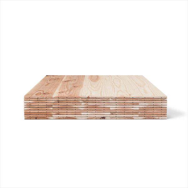 みんなの材木屋 ユカハリ・タイル ラフ NM-207 8枚入り（2平米分） （粗削り）