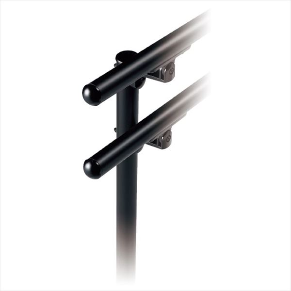 【法人様限定】四国化成　手すり　セイフティビーム　SU型/SJ型　標準タイプ　フロント2段用　ベースプレート式　傾斜　支柱G　SJ-BKGA08　（1本入）　 