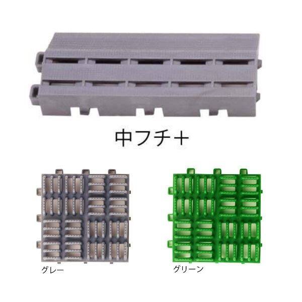 ミヅシマ工業 クロスラインマットエース 中フチ＋ 75×150×24ｍｍ 1個 