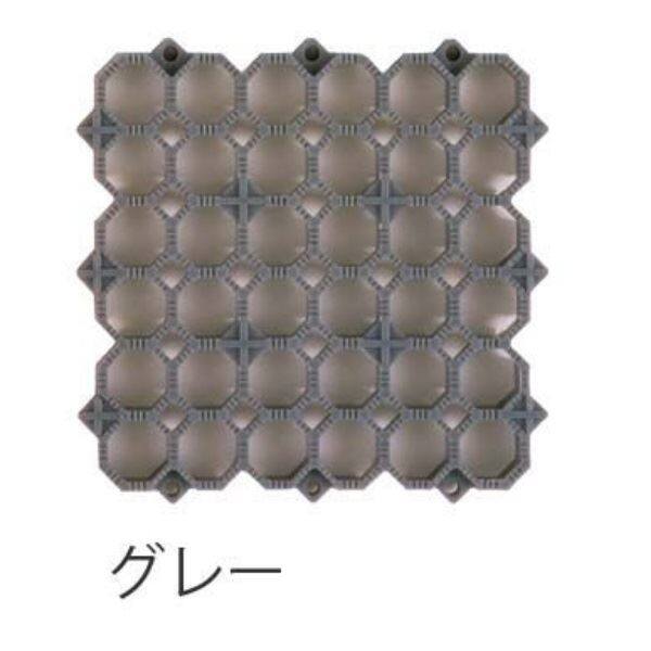 ミヅシマ工業 エイトチェッカーDX 本体 150×150×13ｍｍ 1ケース（200ピース入） グレー ＃420-0040 グレー