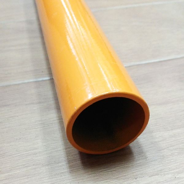 信栄物産　ミラー用　支柱　34径×2200ｍｍ　オレンジ　＃B-5　 
