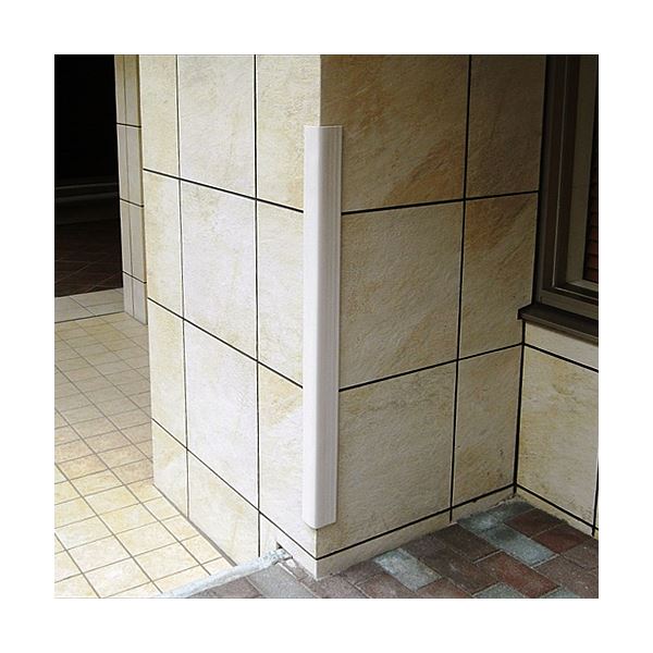 信栄物産　コーナーガード（粘着ﾀｲﾌﾟ）　65×65×9　アイボリー　＃CSN-A10　 