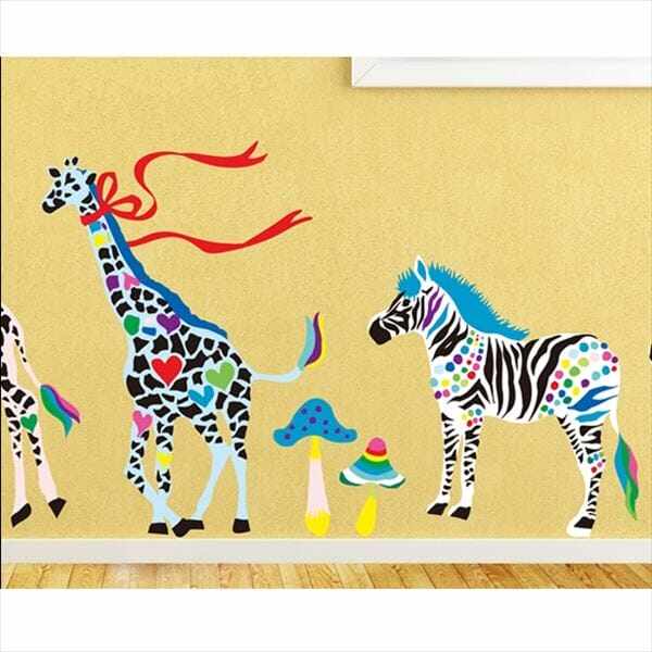 東京ステッカー 高級ウォールステッカー ホラグチ カヨ 「グリーンガーデンA」 Lサイズ ＊TS0059-AL 『おしゃれ かわいい』 『壁 シール』 