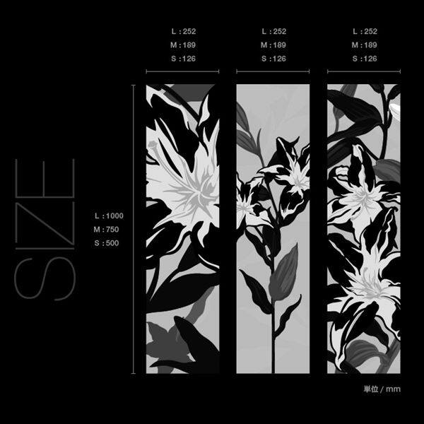 東京ステッカー　高級ウォールステッカー　植物　カサブランカ　Sサイズ　＊TS0011-HS　エメラルド 『おしゃれ かわいい』　『壁　シール』 東京ステッカー 高級ウォールステッカー 植物 カサブランカ Lサイズ