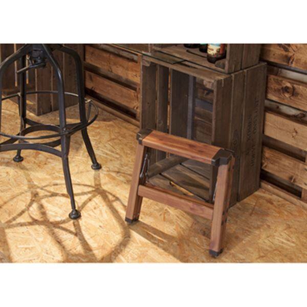 東谷 Lighit Furniture ステップスツール ＃PC-401 木目調 木目調