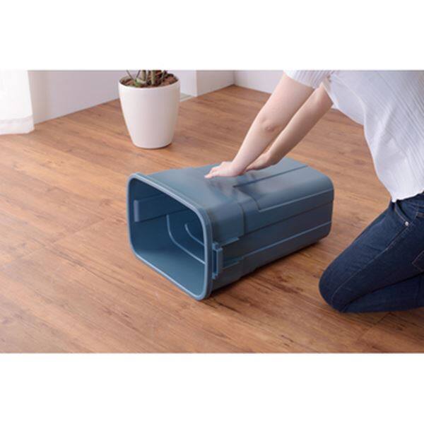 東谷 Light Furniture トラッシュカン50L #LFS-936WH ホワイト