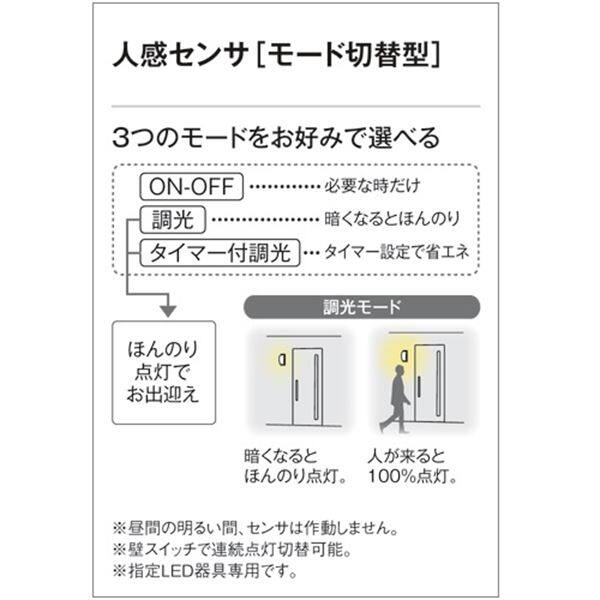 オーデリック LEDフラットポーチライト # OG 254 245 人感センサ付 