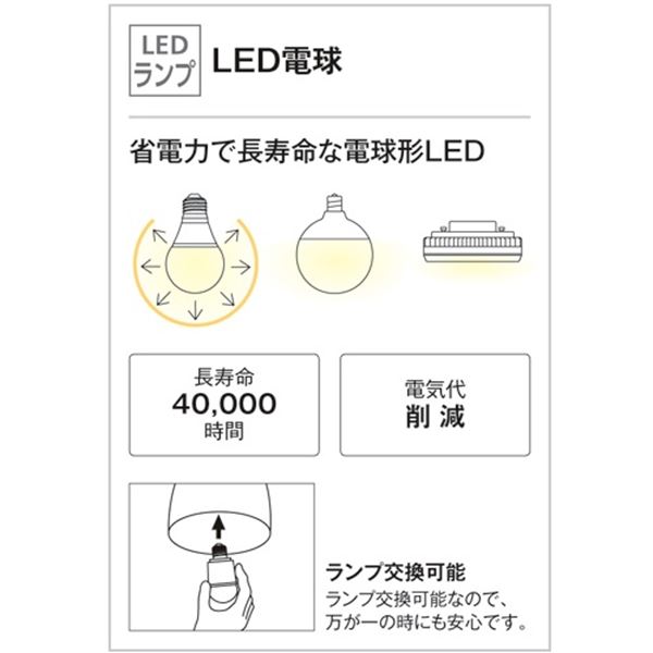 オーデリック ポーチライト # OG 254 601LD 電球色 