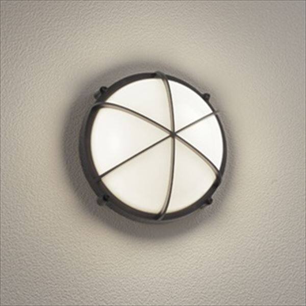 オーデリック LEDポーチライト 防雨型 白熱灯40W相当 電球色 白 OG041687LD - 1