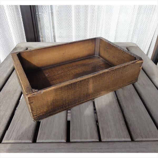 ヘルメス ウレタンウッド アンティークBOX 小 WB-S （LB） ライトブラウン ライトブラウン